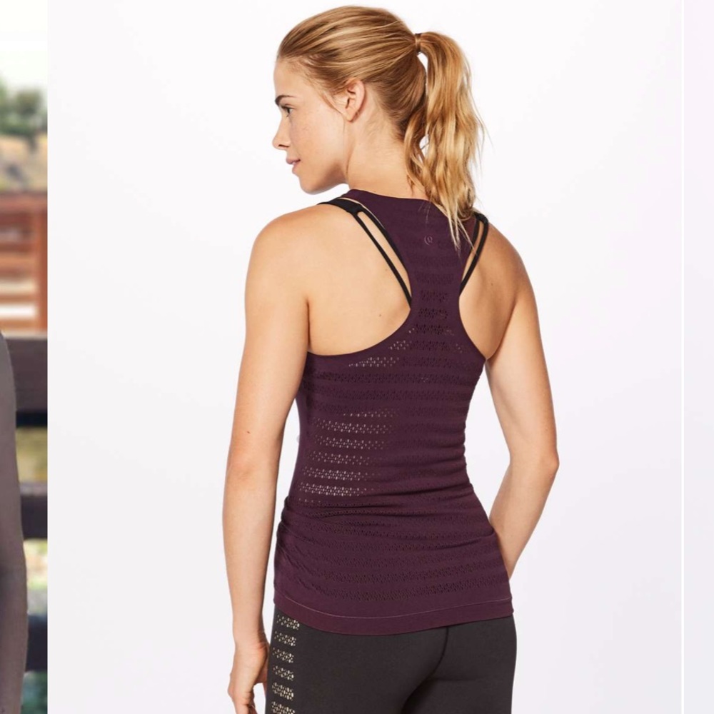Lululemon Reveal Tank (Stripes)